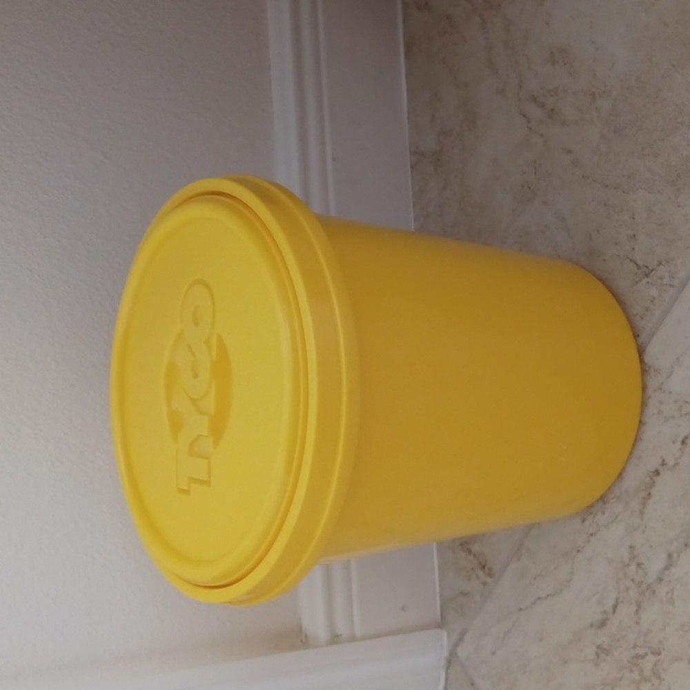 Vintage 80's Large TYCO Brick Storage Container